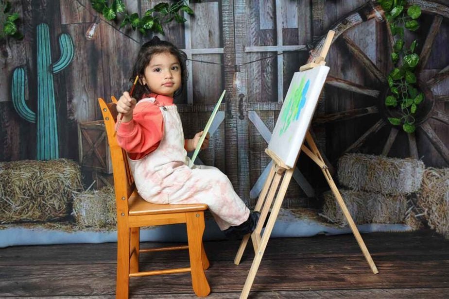 Baby painter theme