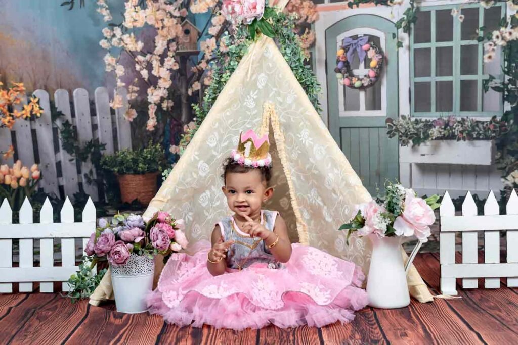 Tee pee theme, baby girl