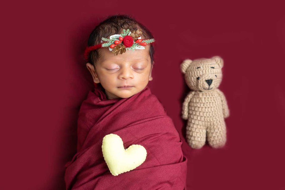 Newborn Baby Photoshoot In Hyderabad Clear Clicks Studio